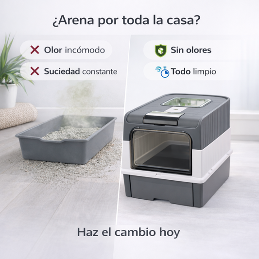 Arenero Doble Entrada Antiodor™