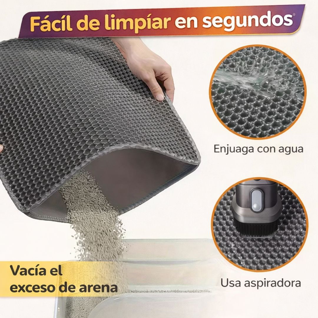 Alfombra Atrapa Arena Gato XL 60x45